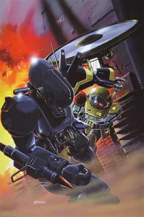 Armored Trooper VOTOMS: The Big Battle backdrop