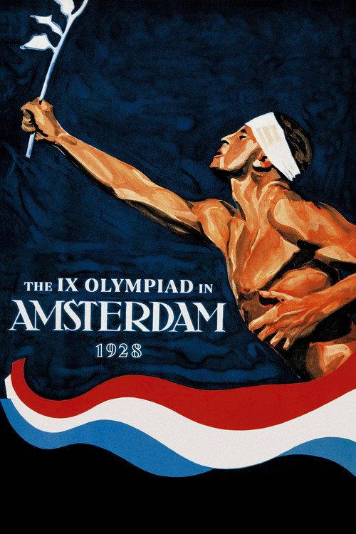 The IX Olympiad in Amsterdam backdrop