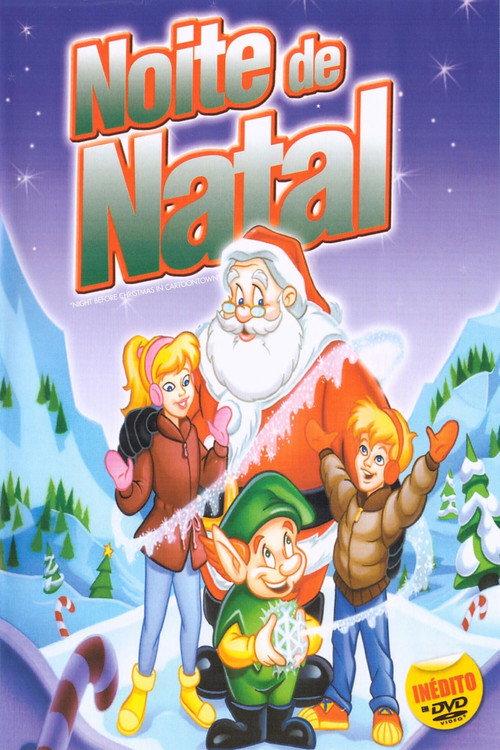 Christmas in Cartoontown backdrop