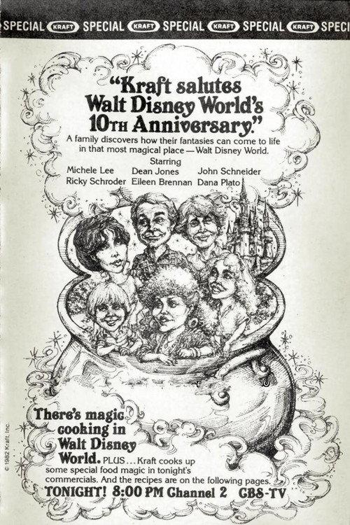 Kraft Salutes Walt Disney World's 10th Anniversary backdrop