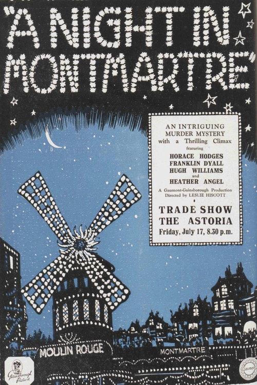 A Night in Montmartre backdrop