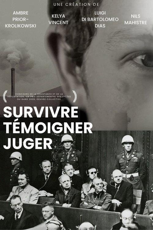 Survivre Témoigner Juger backdrop