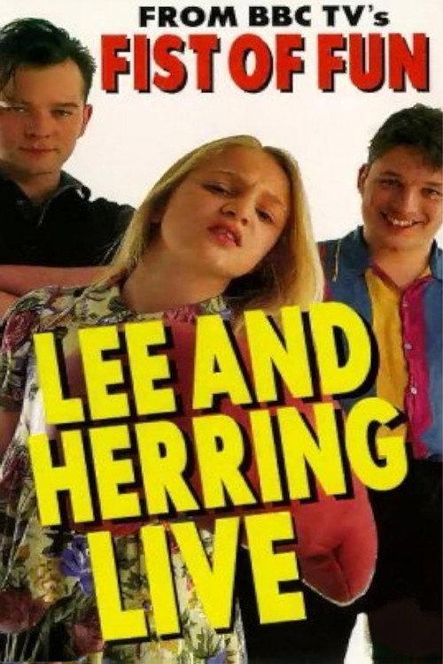 Lee and Herring Live backdrop