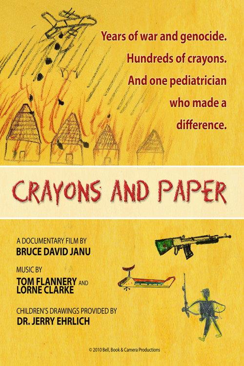 Crayons and Paper backdrop