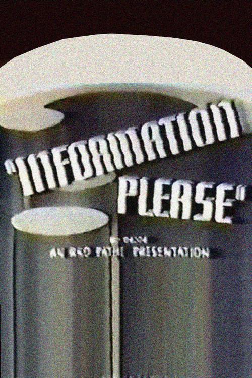 Information Please: Series 1, No. 1 backdrop