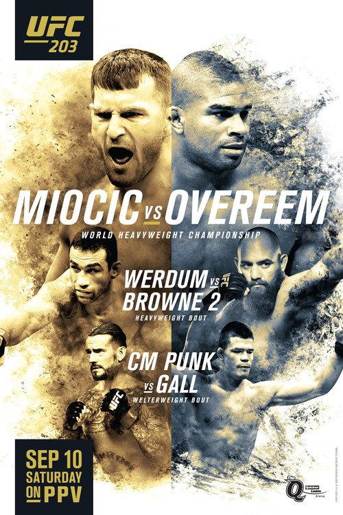 UFC 203: Miocic vs. Overeem backdrop
