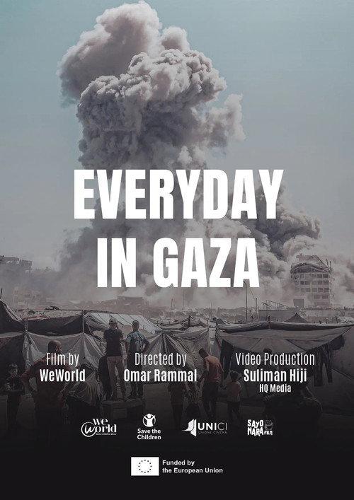 Everyday in Gaza backdrop