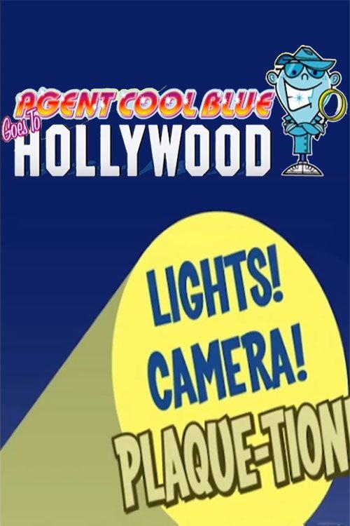 Agent Cool Blue Goes To Hollywood backdrop