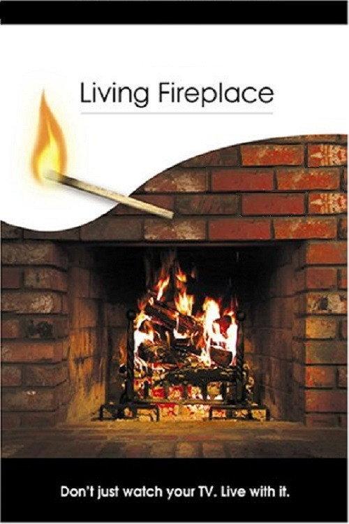 Living Fireplace backdrop
