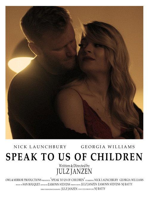 Speak to us of Children backdrop