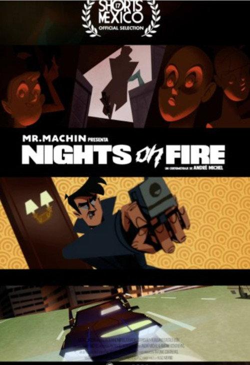 Nights On Fire backdrop