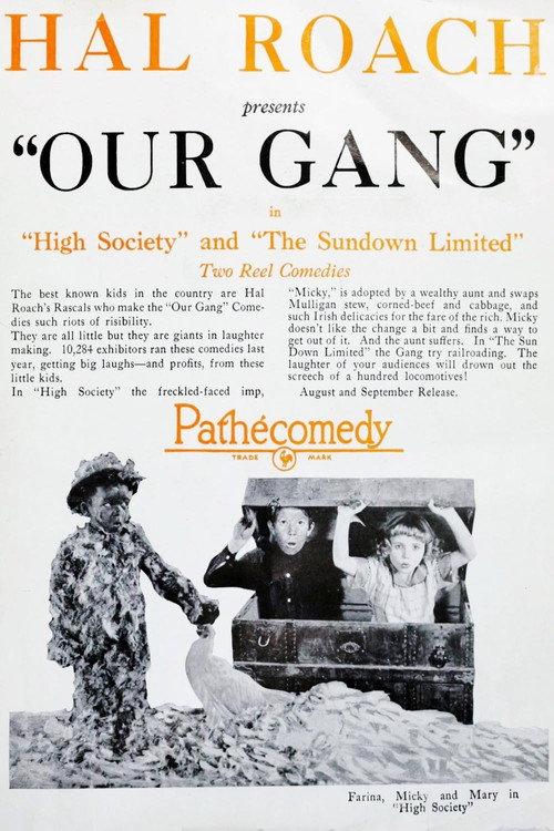 High Society backdrop