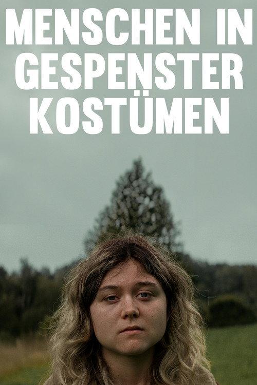 Menschen in Gespensterkostümen backdrop