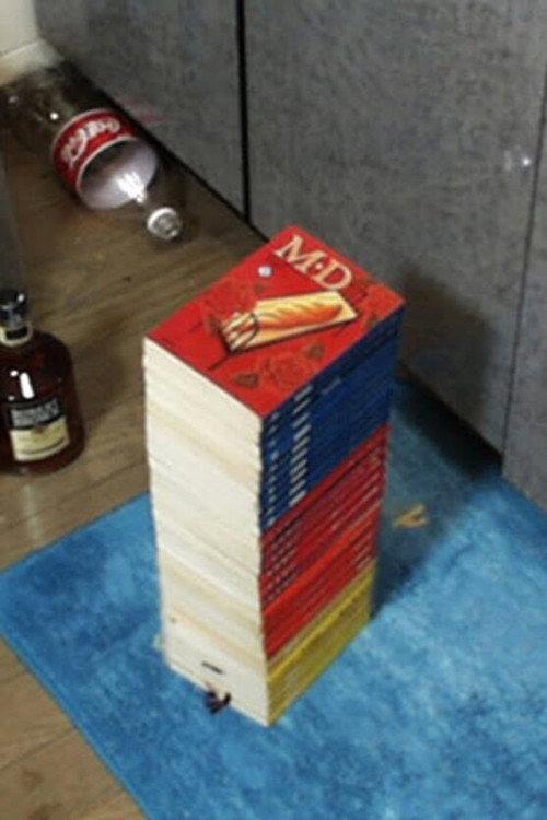 The Books backdrop