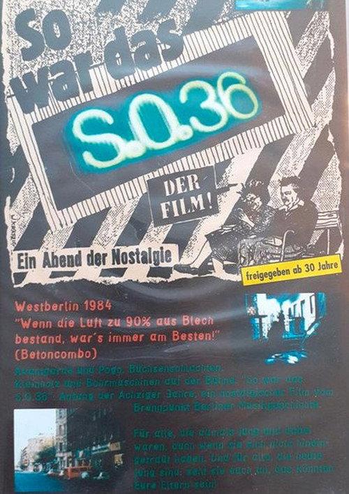Such Was the S.O. 36 backdrop