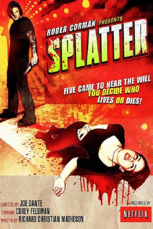 Splatter backdrop