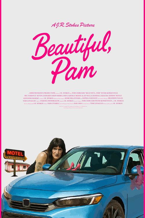 Beautiful, Pam backdrop
