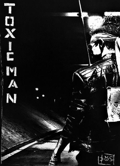 Toxic Man backdrop