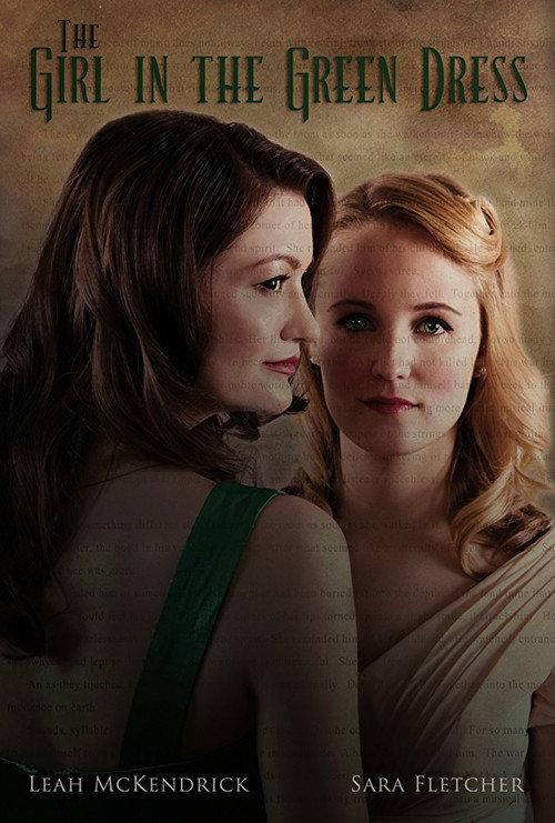 The Girl in the Green Dress backdrop