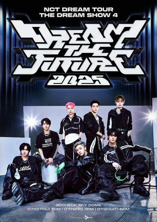 2025 NCT DREAM Tour 'The Dream Show 4 : Dream the Future' backdrop