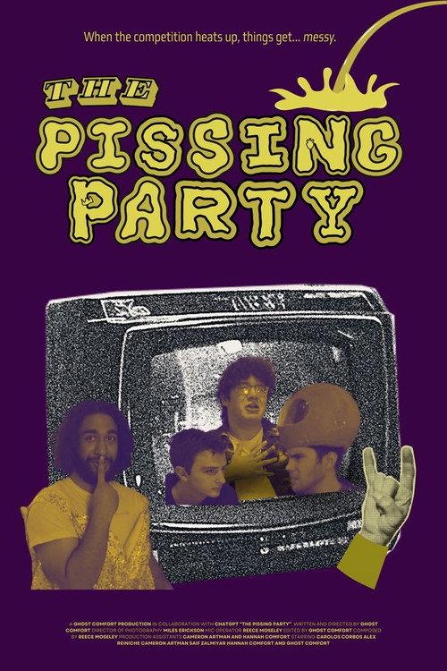 The Pissing Party backdrop