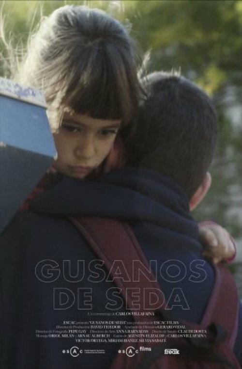 Gusanos de seda backdrop