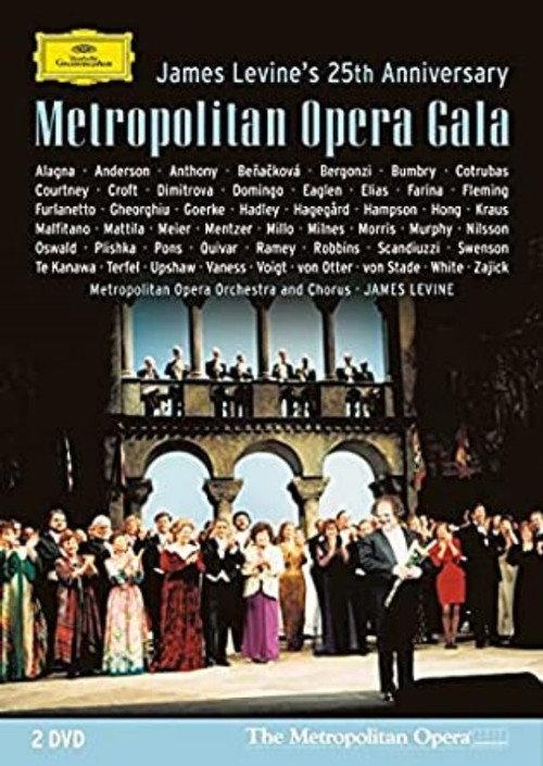 Metropolitan Opera Gala James Levine's 25th Anniversary backdrop