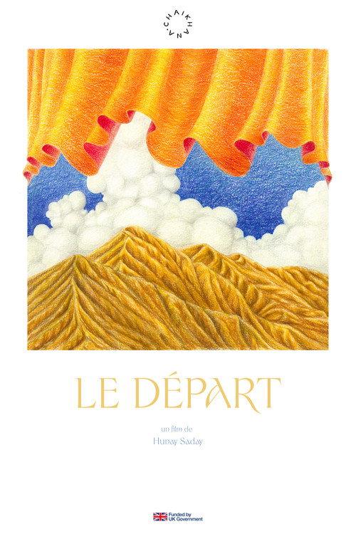 The departure backdrop