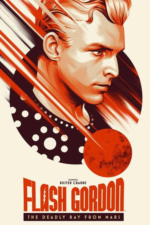 Flash Gordon: The Deadly Ray From Mars backdrop