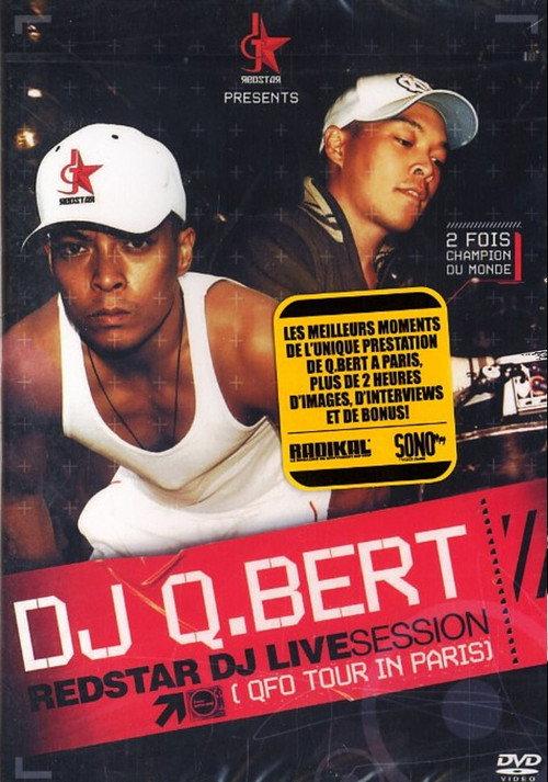 Dj Q Bert Redstar Live Session QFO Tour In Paris backdrop