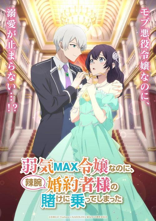 Yowaki MAX Reijo Nano ni, Ratsuwan Konyakusha-sama no Kake ni Notte Shimatta backdrop
