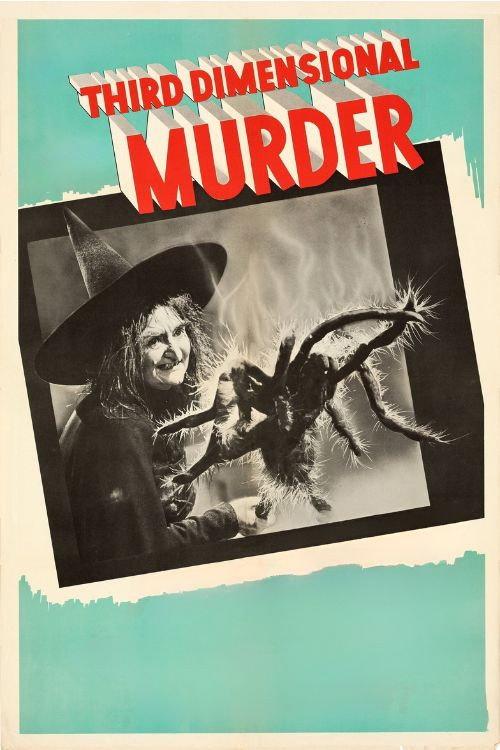 Third Dimensional Murder backdrop