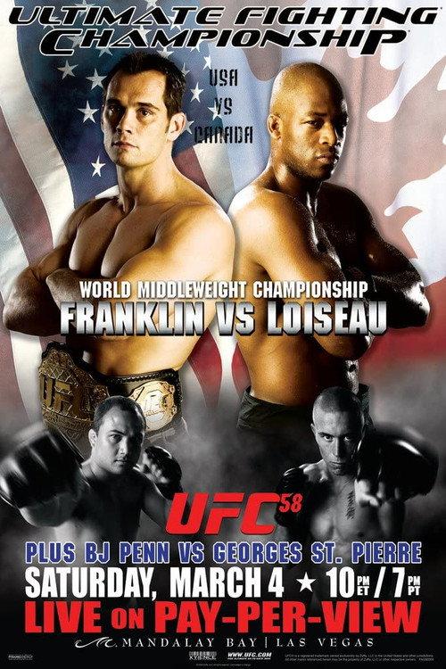 UFC 58: USA vs. Canada backdrop