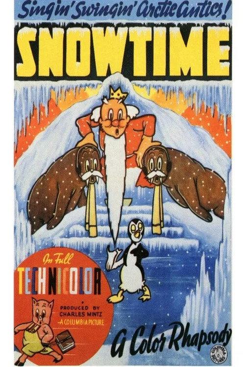 Snowtime backdrop