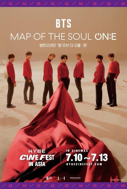 BTS MAP OF THE SOUL ON:E backdrop