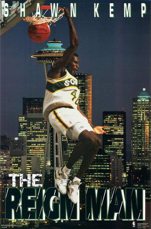 Shawn Kemp - The Reign Man backdrop