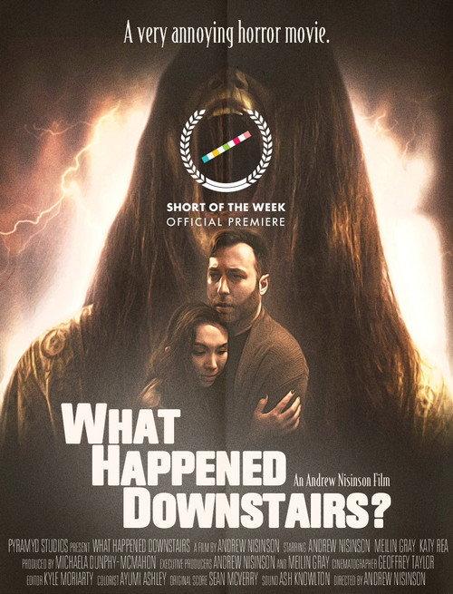 What Happened Downstairs? backdrop