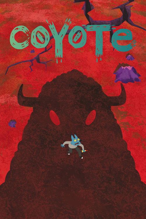 Coyote backdrop
