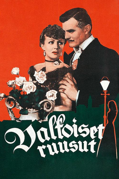 Valkoiset ruusut backdrop