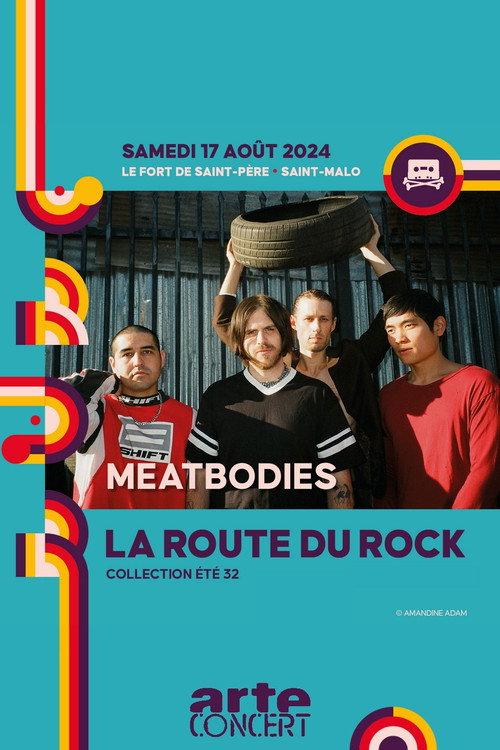 Meatbodies - La Route du Rock 2024 backdrop