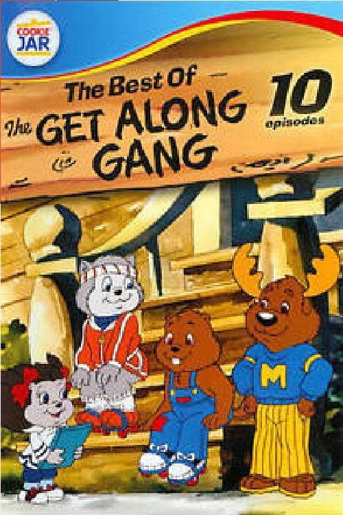 The Get Along Gang backdrop