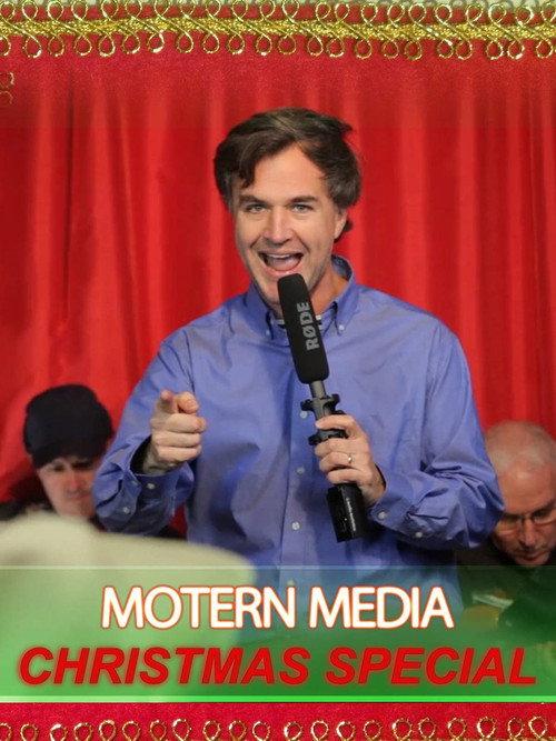 Motern Media Christmas Special backdrop