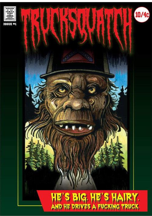 Trucksquatch backdrop