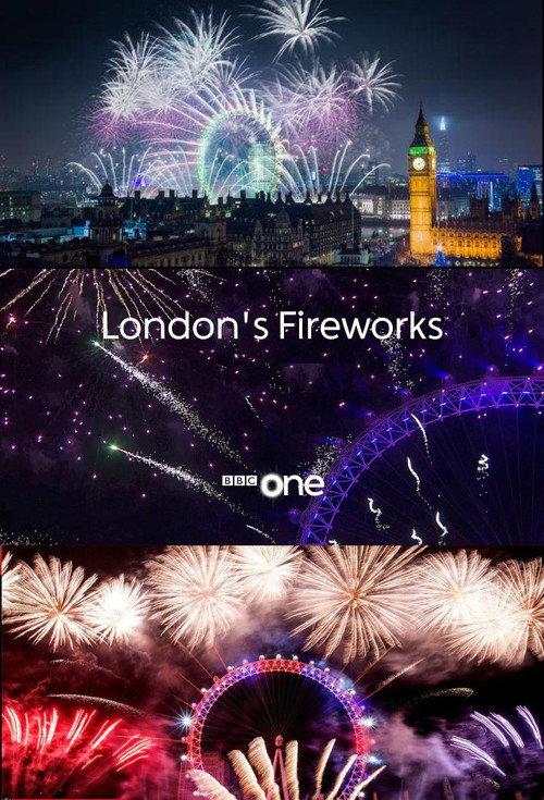 New Year's Eve Fireworks backdrop
