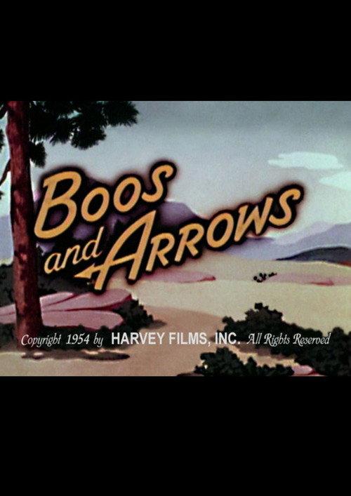 Boos and Arrows backdrop