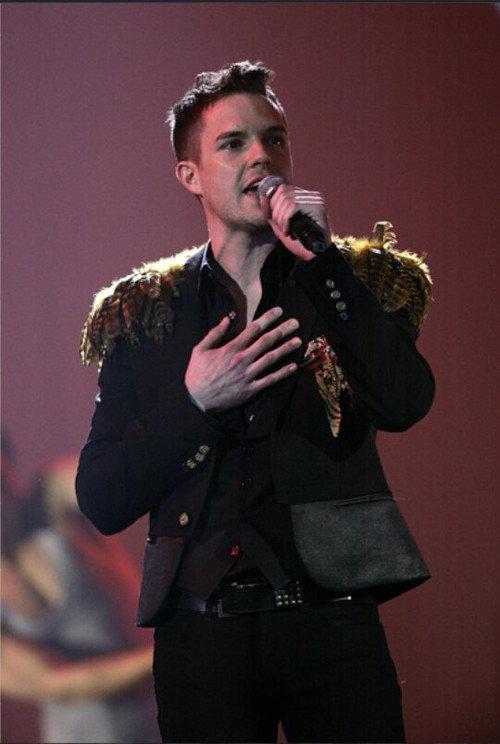 The Killers: T in the Park backdrop