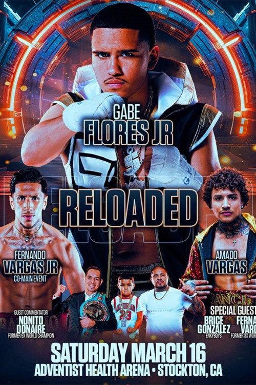 Gabriel Flores Jr vs. Julian Rodarte backdrop