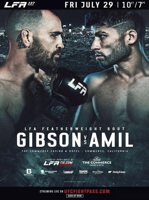 LFA 137: Gibson vs. Amil backdrop