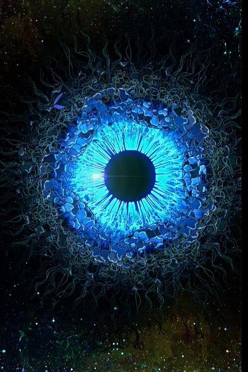 Infinite Blue backdrop