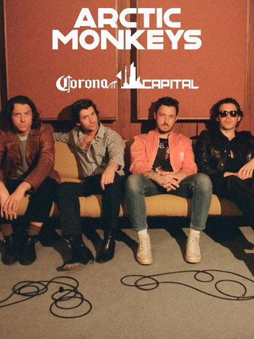 Arctic Monkeys at Corona Capital 2022 backdrop